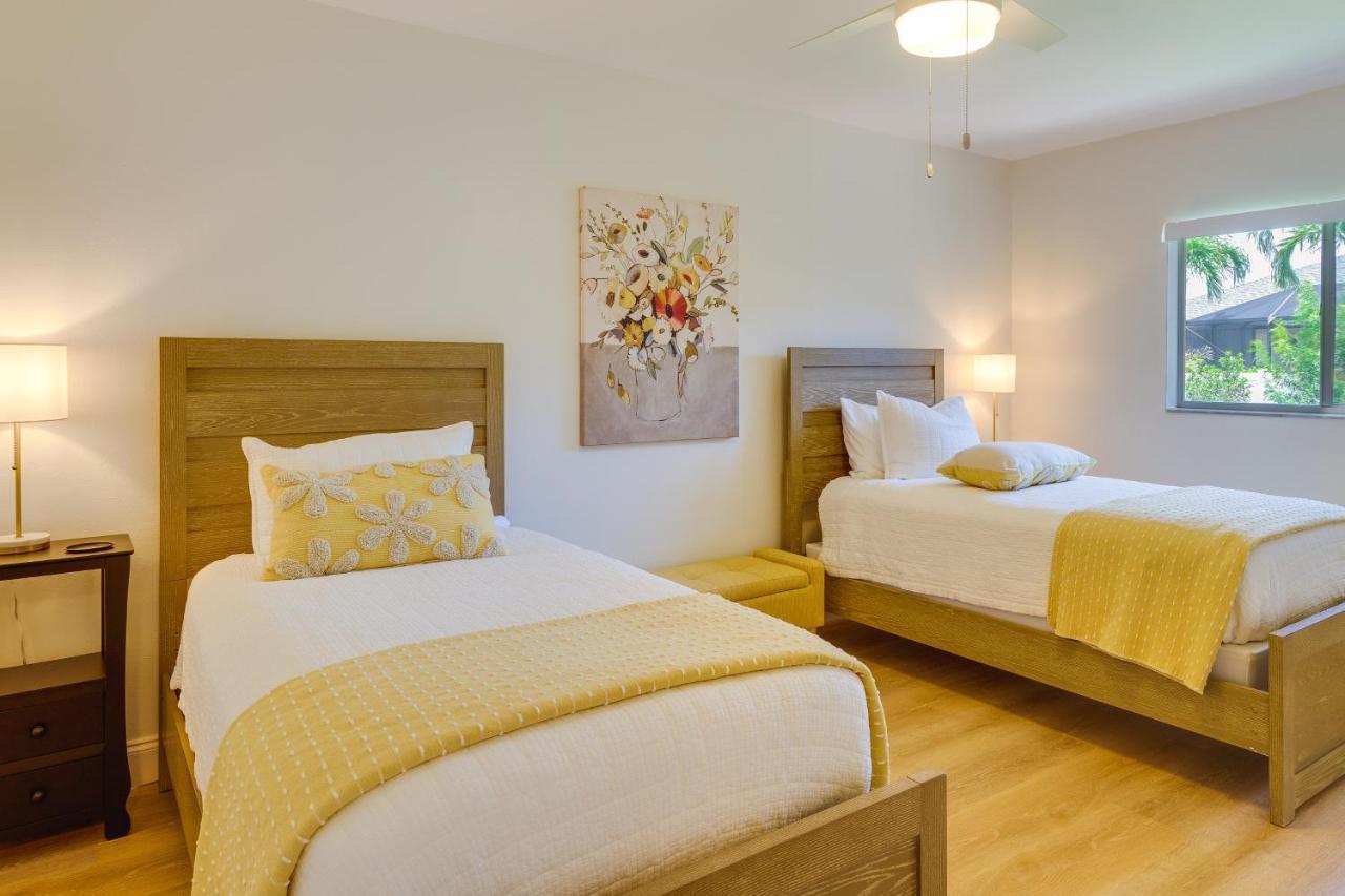 Pet-Friendly Cape Coral Vacation Rental With Lanai! Ngoại thất bức ảnh
